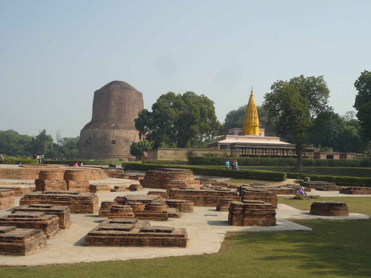 Dhamekh Stupa - Buddha's stay and preaching06